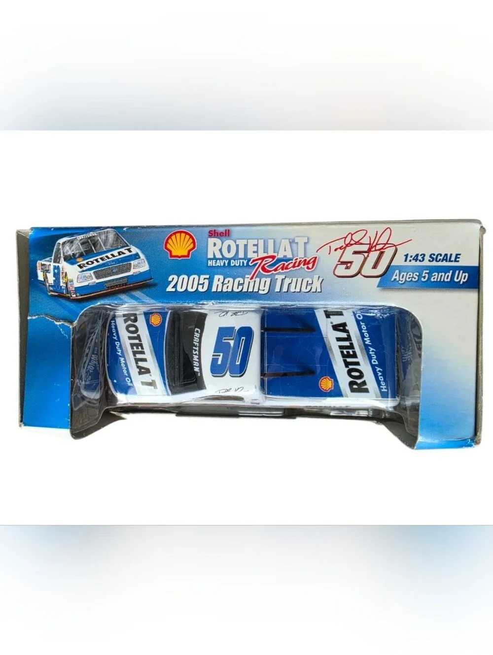 NASCAR Truck Series 2005 #50 Shell Rotella 1:43 Scale Diecast New In Box